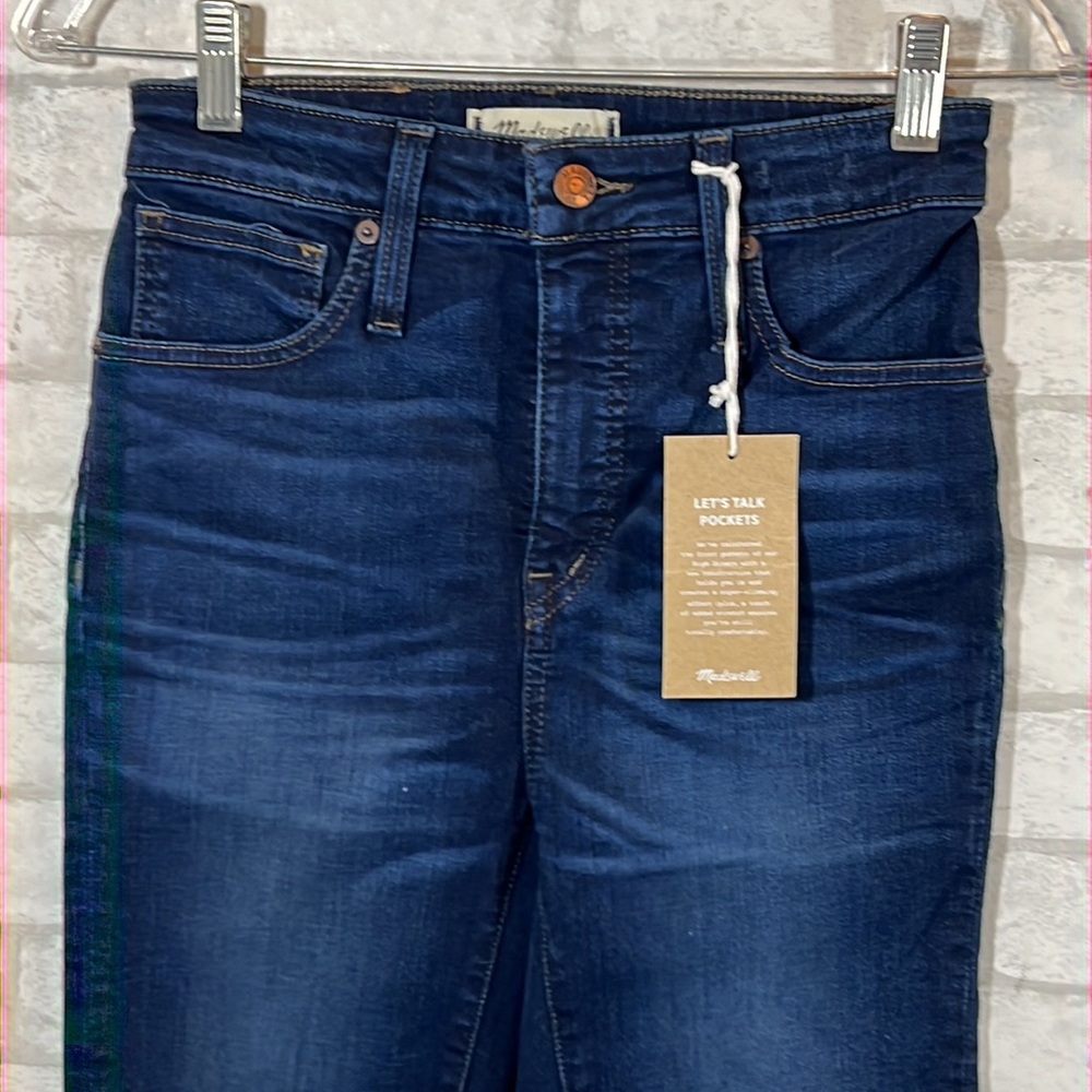 Madewell curvy high-rise skinny jeans size 25 - Picture 3 of 15